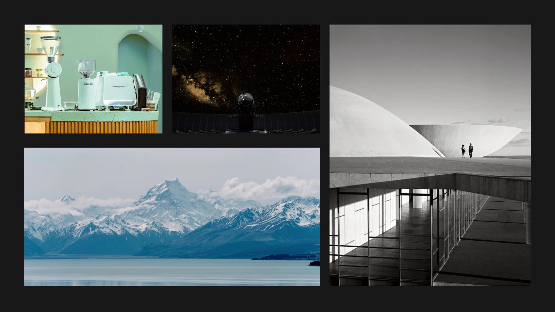 Photo collection of places that inspire us