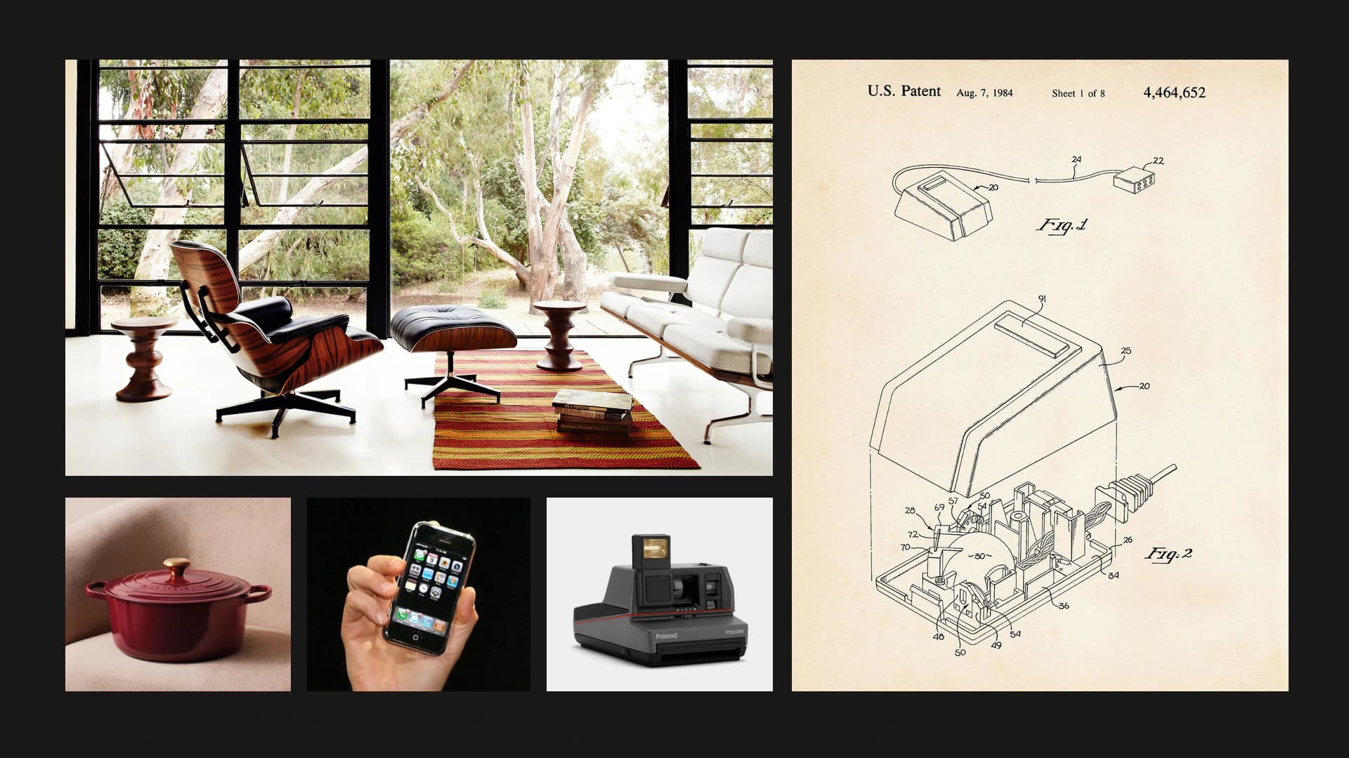 Photo collection of objects that inspire us