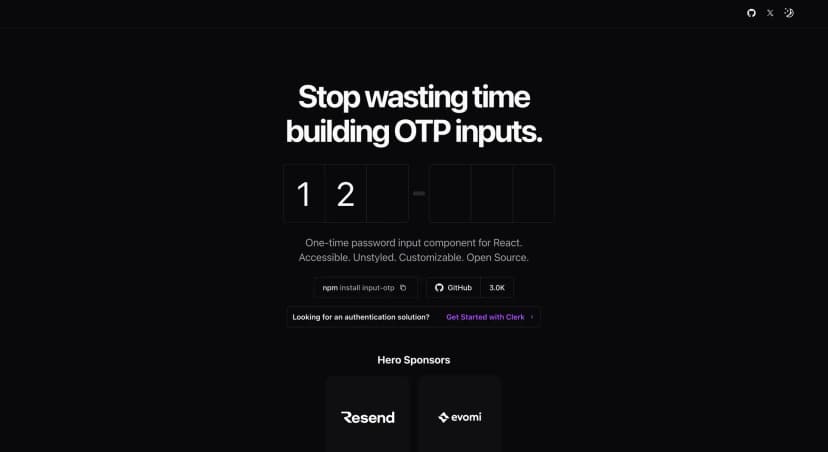 Input OTP